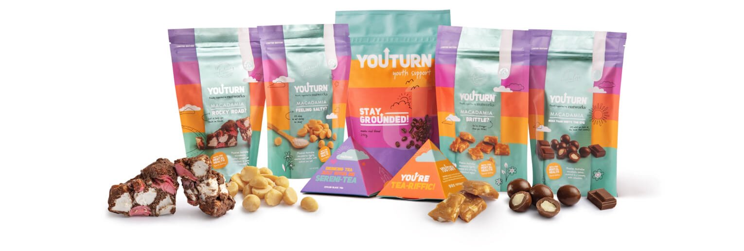 YouTurn and Nutworks snacks