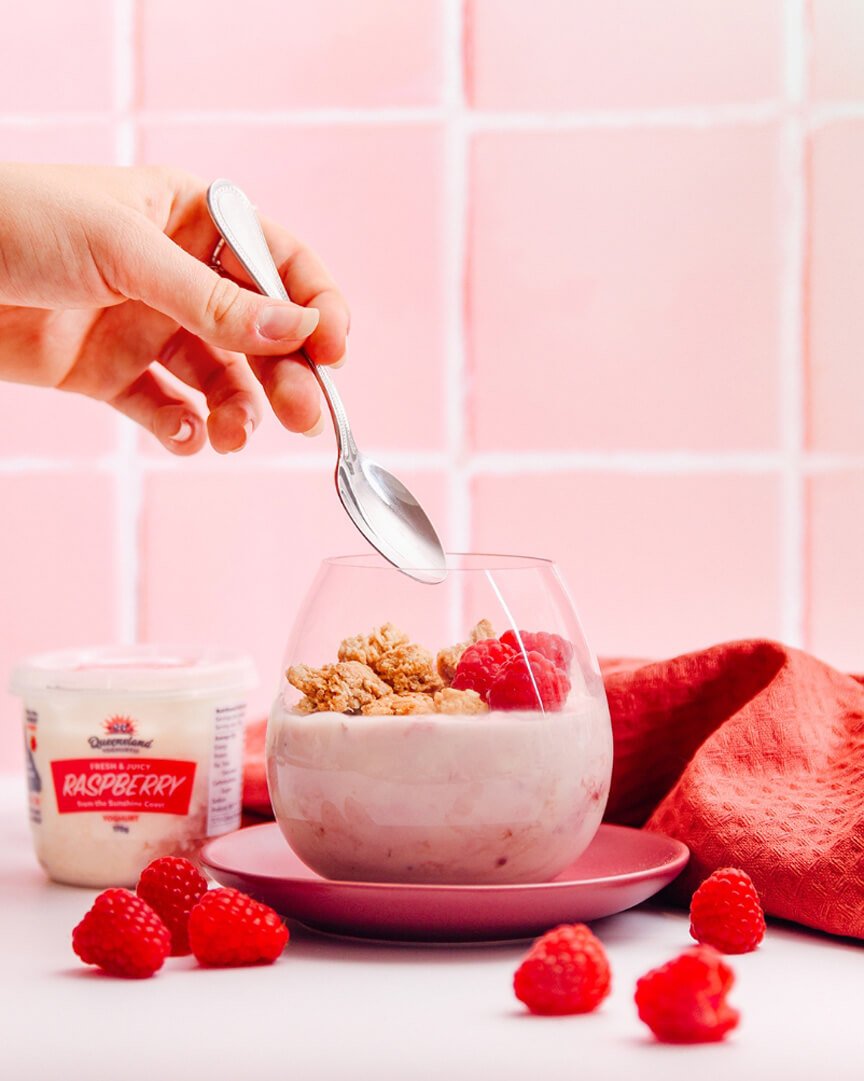 Queensland Yoghurts Raspberry