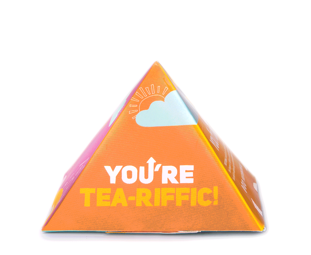 Youturn tea box packaging design