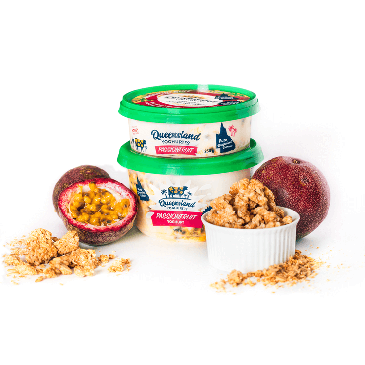 Queensland Yoghurt packaging design